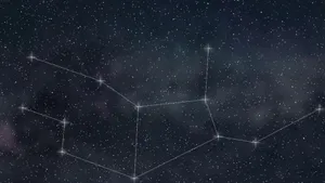Virgo Zodiac Constellation Night Sky Wallpaper