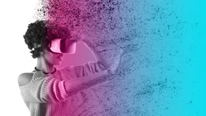 Virtual Reality Experience Digital Transformation Wallpaper