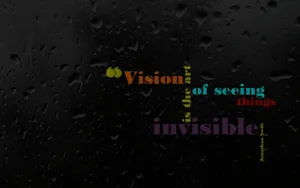 Vision Motivational Quotes Wallpaper
