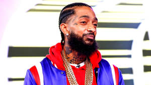 Visionary Rapper Nipsey Hussle Wallpaper