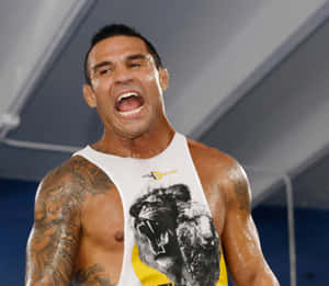 Vitor Belfort Training At Boca Pal Boxing Gym Wallpaper