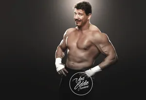 Viva Eddie Guerrero Black Poster Wallpaper