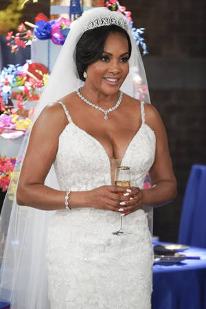 Vivica Fox Wedding Dress Wallpaper