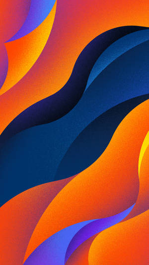 Vivid Abstract Aesthetic Color Background Wallpaper