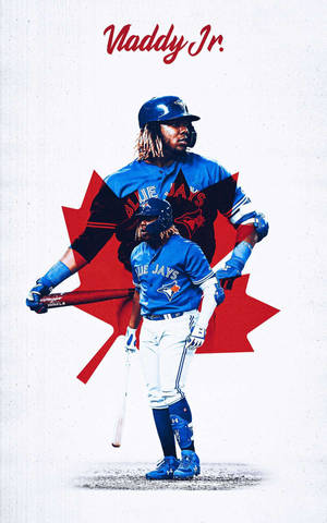 Vladimir Guerrero Jr Maple Leaf Wallpaper