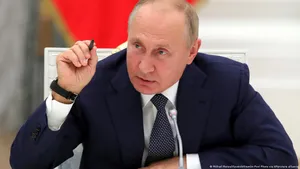 Vladimir Putin Engaged In Conference Wallpaper