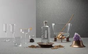 Vodka Bottle Still Life Art Wallpaper