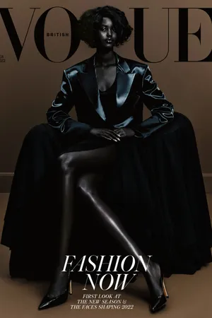 Vogue British Fashion Now Cover2022 Wallpaper