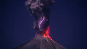 Volcán De Colima Mexico Volcano Wallpaper