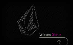 Volcom Logo Branding Dark Background Wallpaper