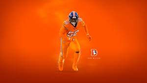 Von Miller Color Rush Wallpaper