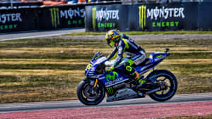 Vr46 Yamaha Motogp Racing Team Wallpaper