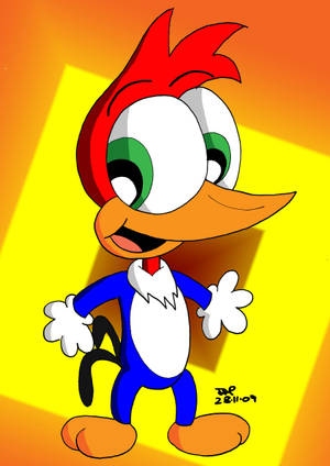 Wacky Woody Woodpecker Wallpaper