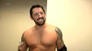 Wade Barrett Back Stage Interview Wallpaper