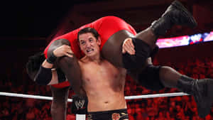 Wade Barrett Carrying Mark Henry Wallpaper