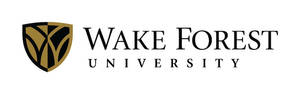 Wake Forest University Simple Logo Wallpaper