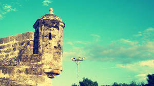 Walls Of Cartagena Vintage Aesthetic Wallpaper