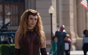 Wanda Maximoff And Family Wallpaper