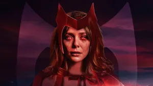 Wanda Maximoff As Awakened Witch In 4k Quality Wallpaper