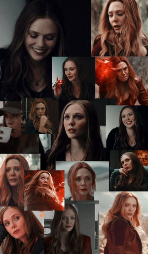 Wanda Maximoff Expressions Wallpaper