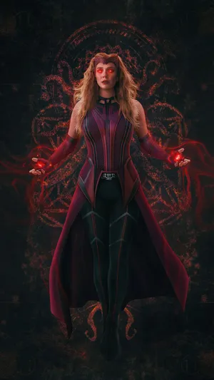 Wanda Maximoff In Multiverse Of Madness Wallpaper
