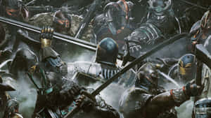 Warden For Honor Fighting Troops Wallpaper