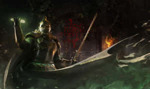 Warden For Honor Holding Something Wallpaper