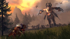 Warhammer Total War Silence And Fury Beastmen Wallpaper