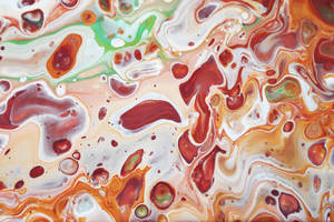 Warm Acrylic Marble Wallpaper