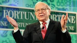 Warren Buffett Fortune Magazine Speech Photography Wallpaper