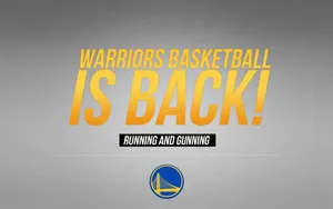 Warriors Basketball Season Return Wallpaper