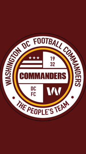 Washington Commanders Dc Football Wallpaper