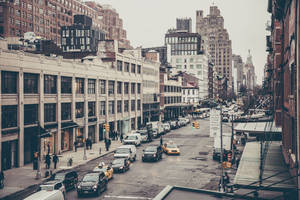 Washington Street New York City Wallpaper