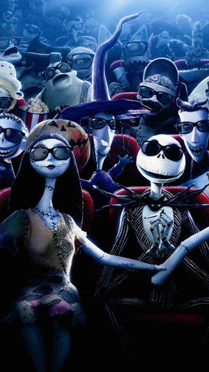 Watching Jack Skellington Wallpaper