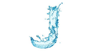 Water Letter J Wallpaper