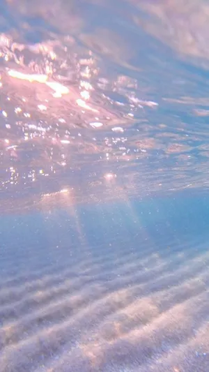 Water Pink And Blue Aesthetic Wallpaper