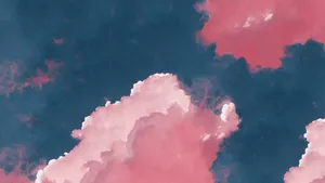 Watercolor Sky Pastel Aesthetic Wallpaper