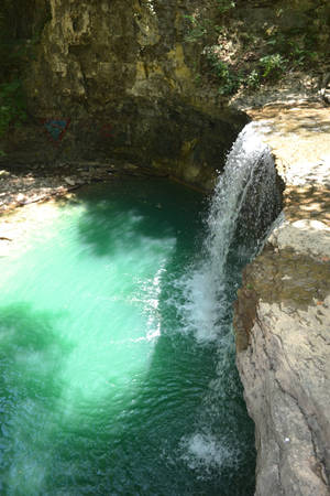 Waterfalls In Suburban Columbus, Ohio Wallpaper