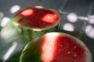 Watermelon Cut In Half Wallpaper