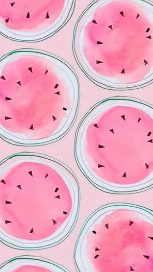 Watermelon Cute Iphone Wallpaper