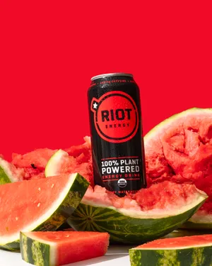 Watermelon Flavored Riot Drink Wallpaper