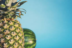 Watermelon With Pineapple Wallpaper