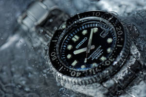 Waterproof Grand Seiko Watch Wallpaper