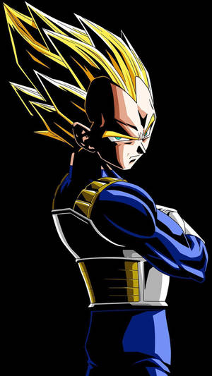 Wear Your Pride For Vegeta Today! Wallpaper