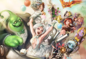 Wedding Aesthetic League Of Legends Wallpaper