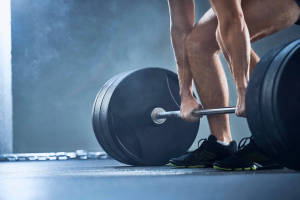 Weight Lifting Barbell Close-up Wallpaper