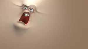 Weird Pfp Of Wall With Face Wallpaper