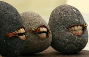 Weird Pfp Rocks Wallpaper