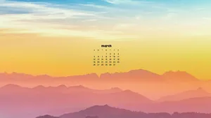 Welcome In The Bright Month Of March Wallpaper