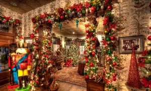 Welcome The Christmas Day With A Warm Feeling Wallpaper